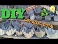 CEMENT POT MAKING at HOME a step by step tutorial