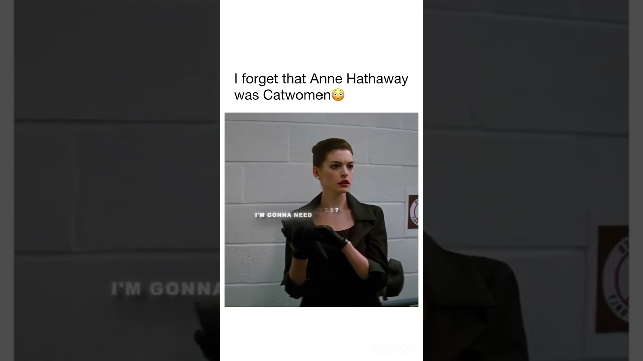 I absolutely LOVED her as Catwoman 🖤