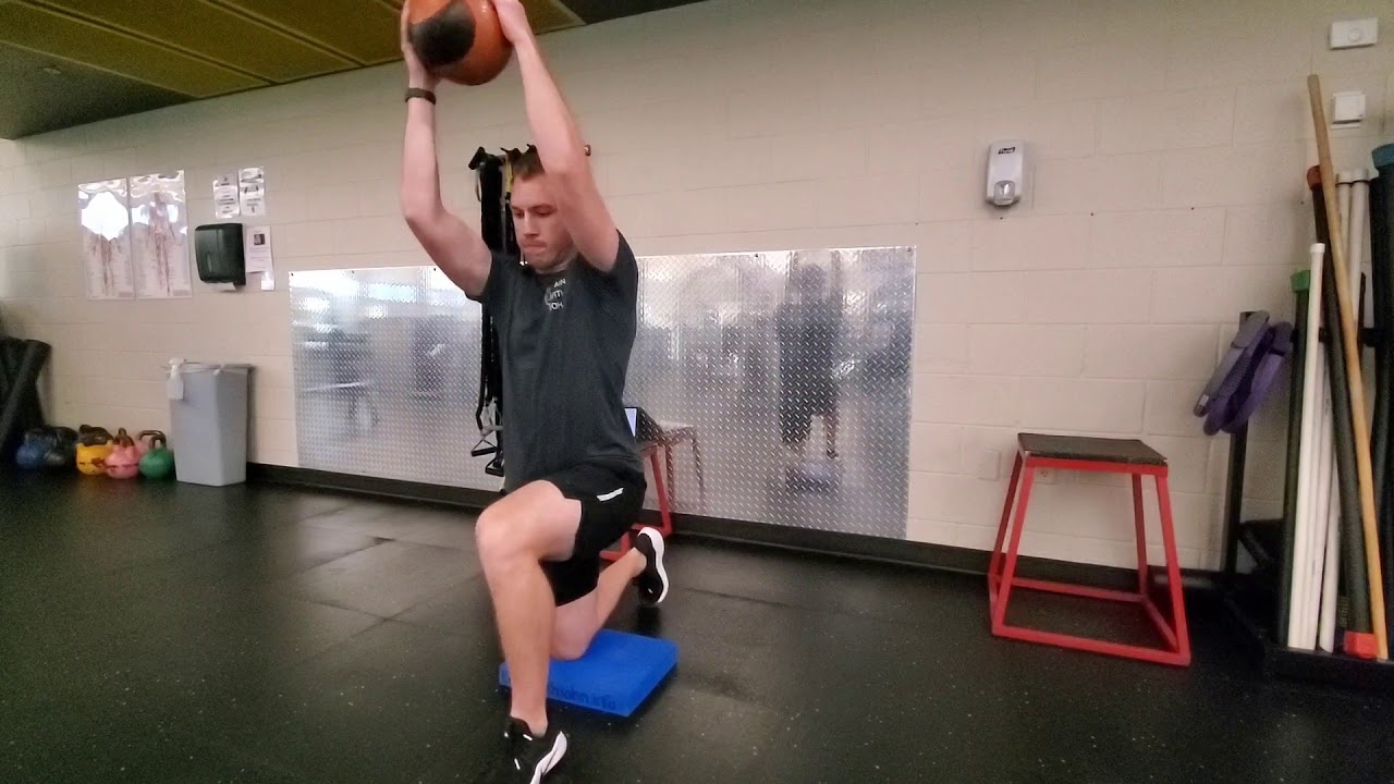 Slam Ball Spit Kneeling Ipsilateral Trunk Rotation Backward Throw YouTube