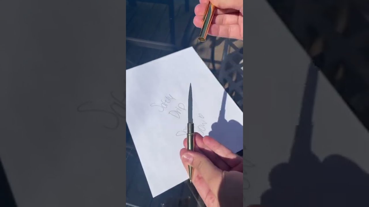 Letter Opener 💌  What should i test this on  