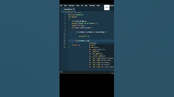 #26 || pattern program in c || #shorts #ytshorts #pattern