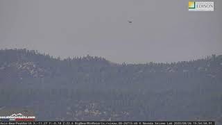 [TIMELAPSE] MITSUBISHI Fire Near Holcomb Valley (Big Bear) 8-26-2020