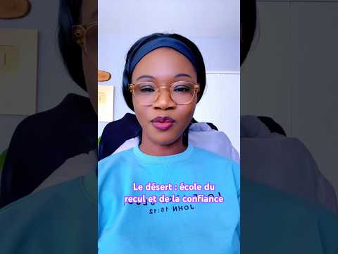 Personne n’aime le désert. C’est un lieu aride, silencieux, où rien ne semble pousser #bible #viral