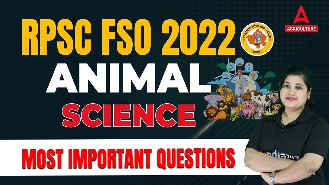 RPSC FSO 2022 | Animal Science Most Important Questions