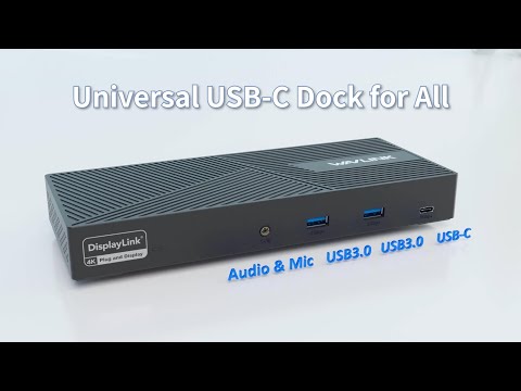 Wavlink 12-IN-1 Triple 4K Ultra HD Docking Station with Dual DP/HDMI Ports (Model:WL-UG69PD24)