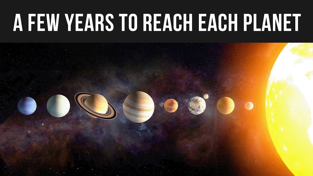 How Long Does It Take To Reach Each Planet In The Solar System? - YouTube