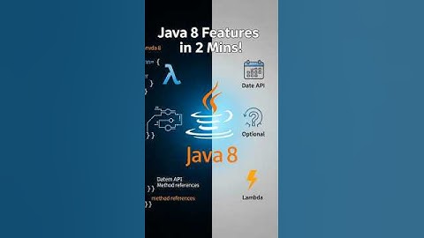 Java 8 Features in 2 Mins 🔥 (Every Dev Must Know!)