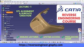 ENGLISH | 447. Automotive Align STL | Catia Reverse Engineering Course WhatsApp/Call +91 9654816262