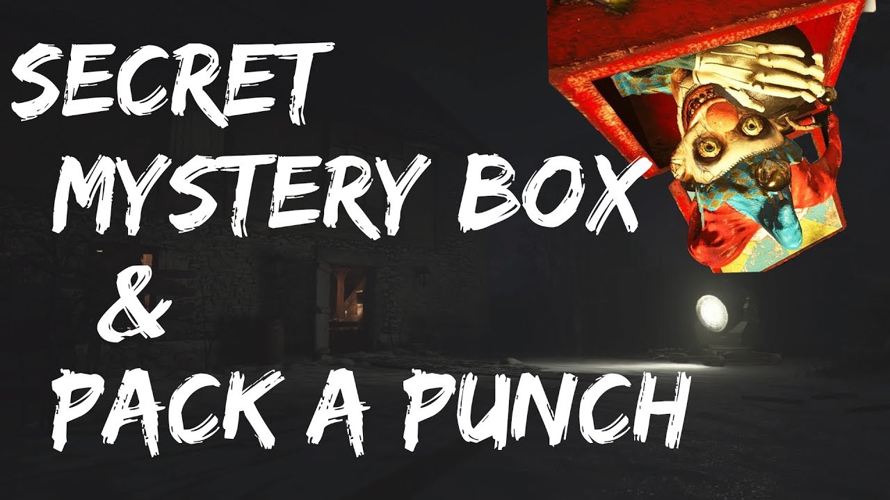 WW2 Zombies Groesten Haus How To Unlock Mystery Box & Pack A Punch