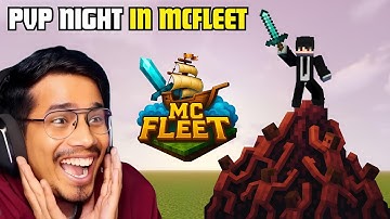 🛑PVP Day 1 In MC Fleet Server 🔥#mcfleet  @SrishtiPlayz   @GamerFleet @McFleetDotNet
