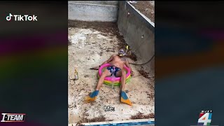 Frustrated St. Johns County homeowner turns into TikTok star sharing issues with local pool buil...
