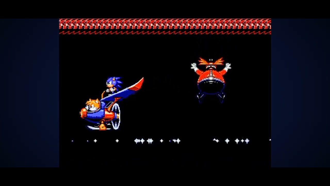 sonic spinball (1993 prototype) - tails saving sonic from falling - YouTube