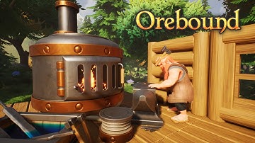 Orebound - Getting Started with my Dwarven Factory [E1]