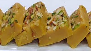 बेसन की बर्फी बनाने का आसान तरीका / besan ki burfi / besan barfi recipe hindi