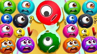 Hungry Balls Fails Vs Pro Tricks (Level 77-98) Android / i0S Gameplay Walkthrough Part 17
