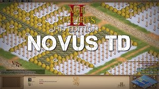 Novus TD (Tower Defense) #2: Spanish | Age of Empires 2 HD Custom Scenario Multiplayer