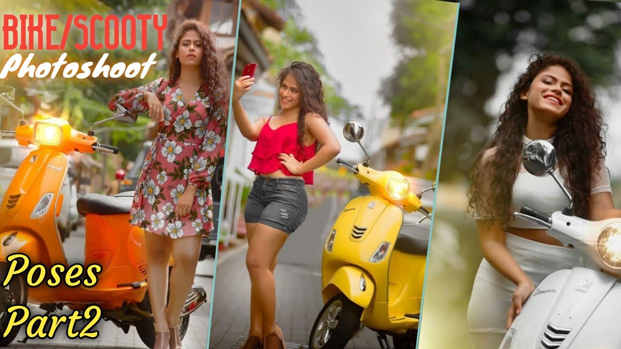 Bike/Scooty Girl Photography Poses 2020 | Bike Poses for Girl | Photographers Mind