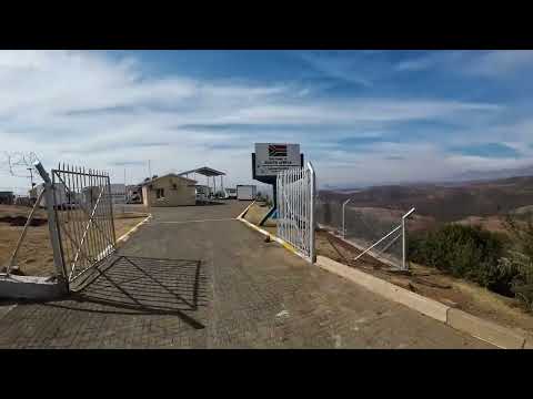 Monontsa Pass Border in Lesotho