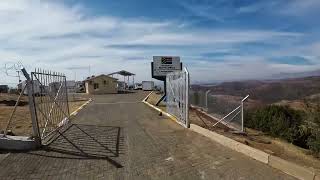 Monontsa Pass Border in Lesotho