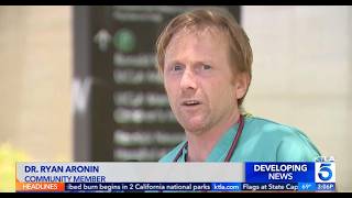 Dr. Ryan Aronin on KTLA: LAPD Sgt. Shiou Deng Killed in Line of Duty (405 Freeway)