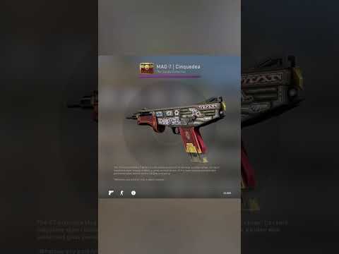 MAG-7 | Cinquedea | Price - 1500$ #csgo #csgoclips #mag-7 #review