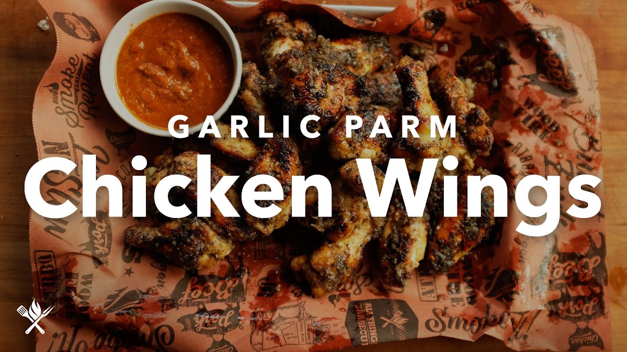 Garlic Parm Chicken Wings