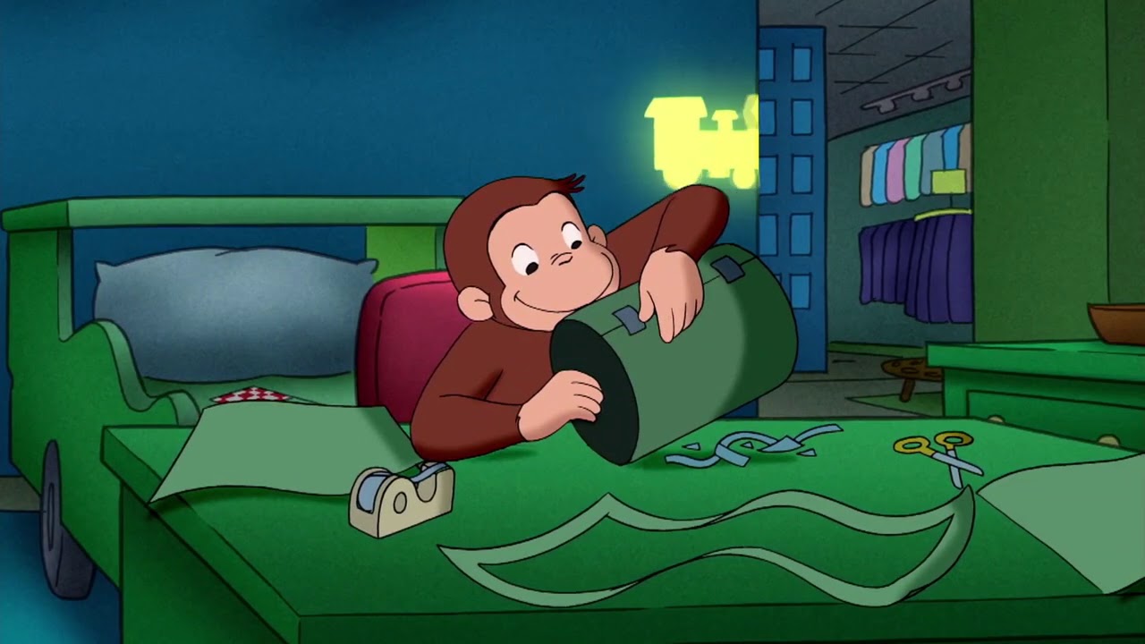 エスカレーターで楽しい おさるのジョージ ショッピング Youtube