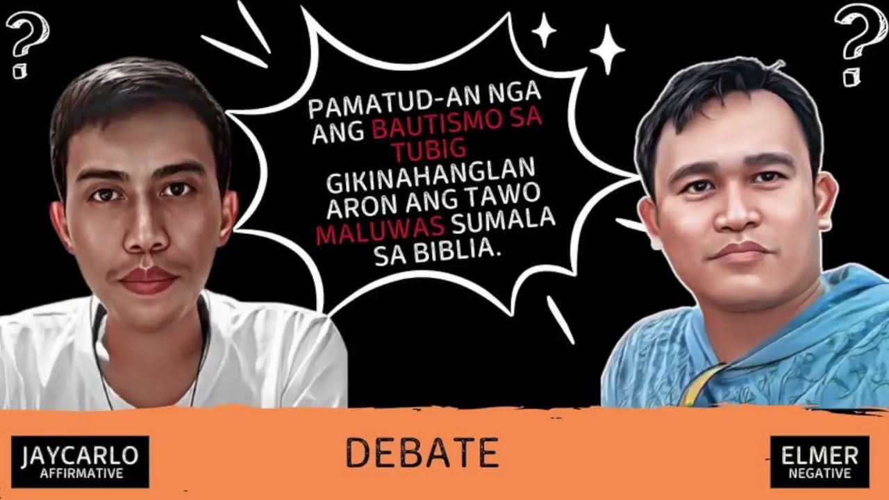 Bro Jaycarlo Badinas (RCC) vs Pastor Elmer Chavez (Baptist)