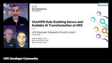 ChatHPE Hub: Enabling Secure and Scalable AI Transformation at HPE