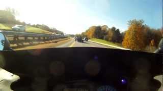 Fall foliage in NH... my morning commute