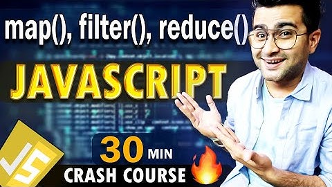 Map, Reduce & Filter Functions in JavaScript | Higher Order Functions 🔥 Episode 5