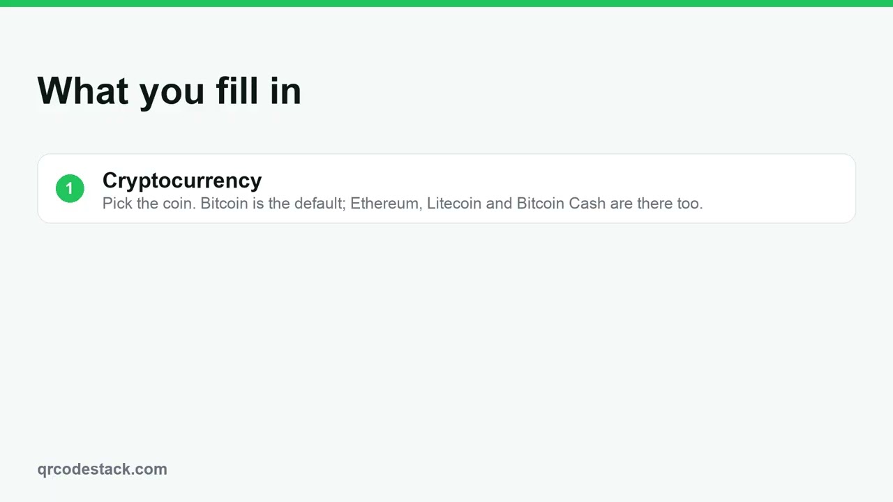How to Create a QR Code for a Crypto Wallet (Step by Step) — video thumbnail