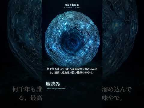 未来の深海生物図鑑 No.083｜地読み #shorts #deepsea #新人vtuber