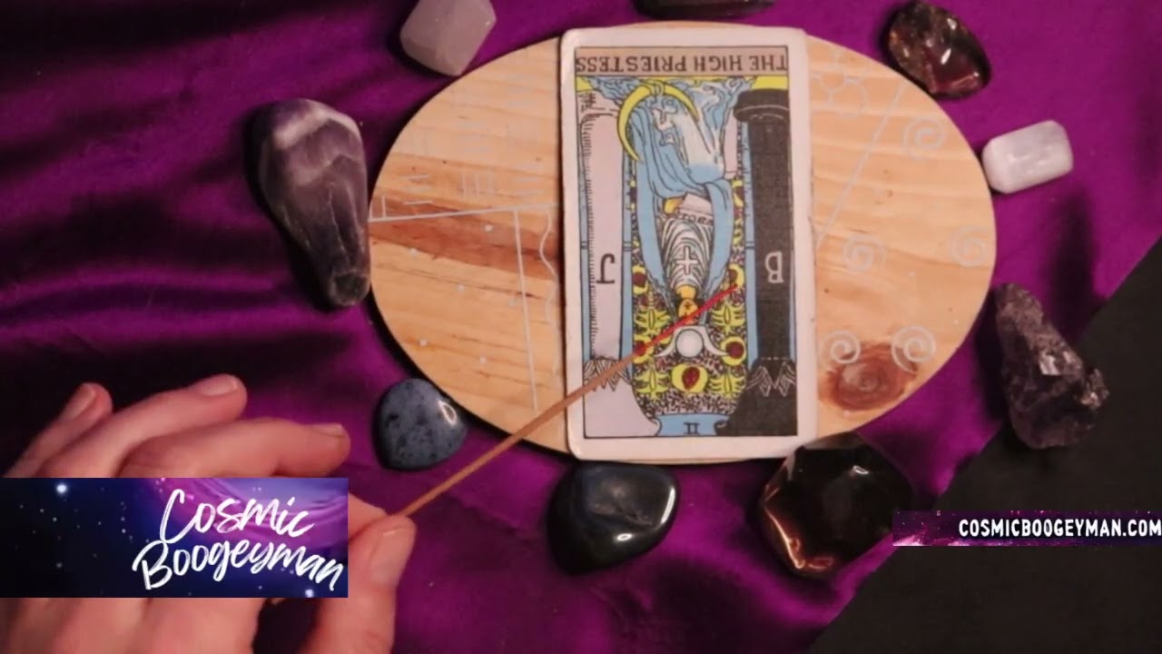 🌑 Reversed High Priestess: Trust Your Intuition & Uncover Hidden Truths ✨ #cosmicboogeyman #mrcosmic thumbnail