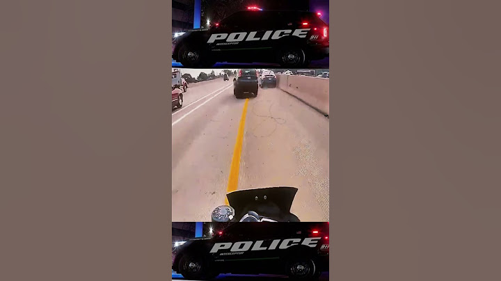 Biker experiences the luckiest day of his life