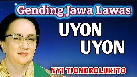 GENDING KLASIK FULL NYI CONDROLUKITO - GENDING JAWA NYAMLENG - UYON UYON JAWA MERDU RENCANG MAKARYA