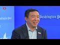 Democratic Presidential Andrew Yang talks 2020 election at Post Live