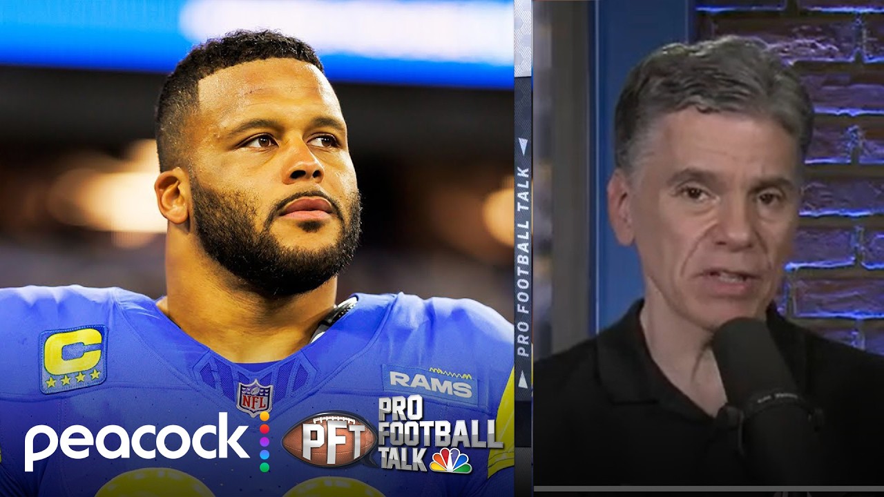 Will Aaron Donald start the season on the PUP list for Rams?|Pro Football Talk | NFL on NBC