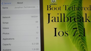 How to boot a tethered jailbreak iphone 4 ios 7.1