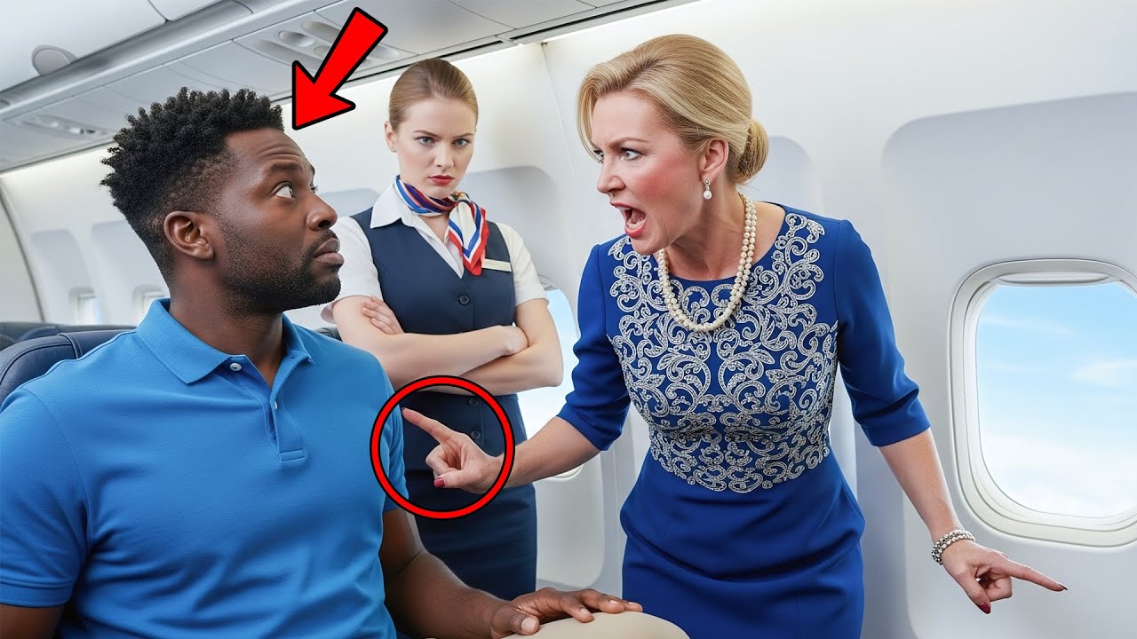 Flight Attendant Sides with White Passenger — Seconds Later, the Black CEO Makes One Call