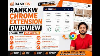 RankKW Chrome Extension Overview | Etsy Sales, Keyword & SEO Research Tool zafar ali Etsy Expert
