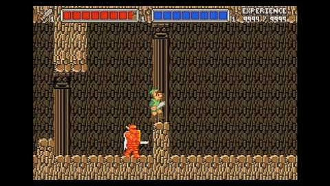 Zelda 2 Scrolling on Zelda classic