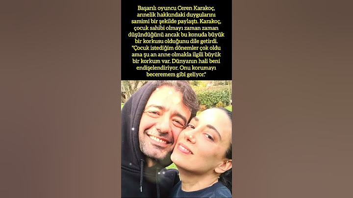 CEREN KARAKOÇ’TAN ANNELİK İTİRAFI: "BÜYÜK BİR KORKUM VAR"