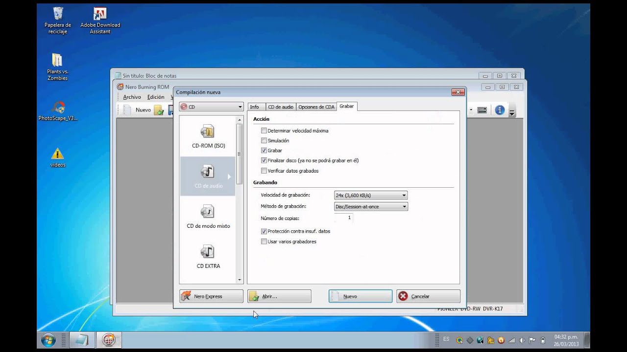 como usar nero burning rom 10 YouTube