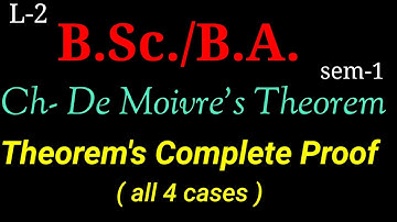 L-2, Proof of De Moivre