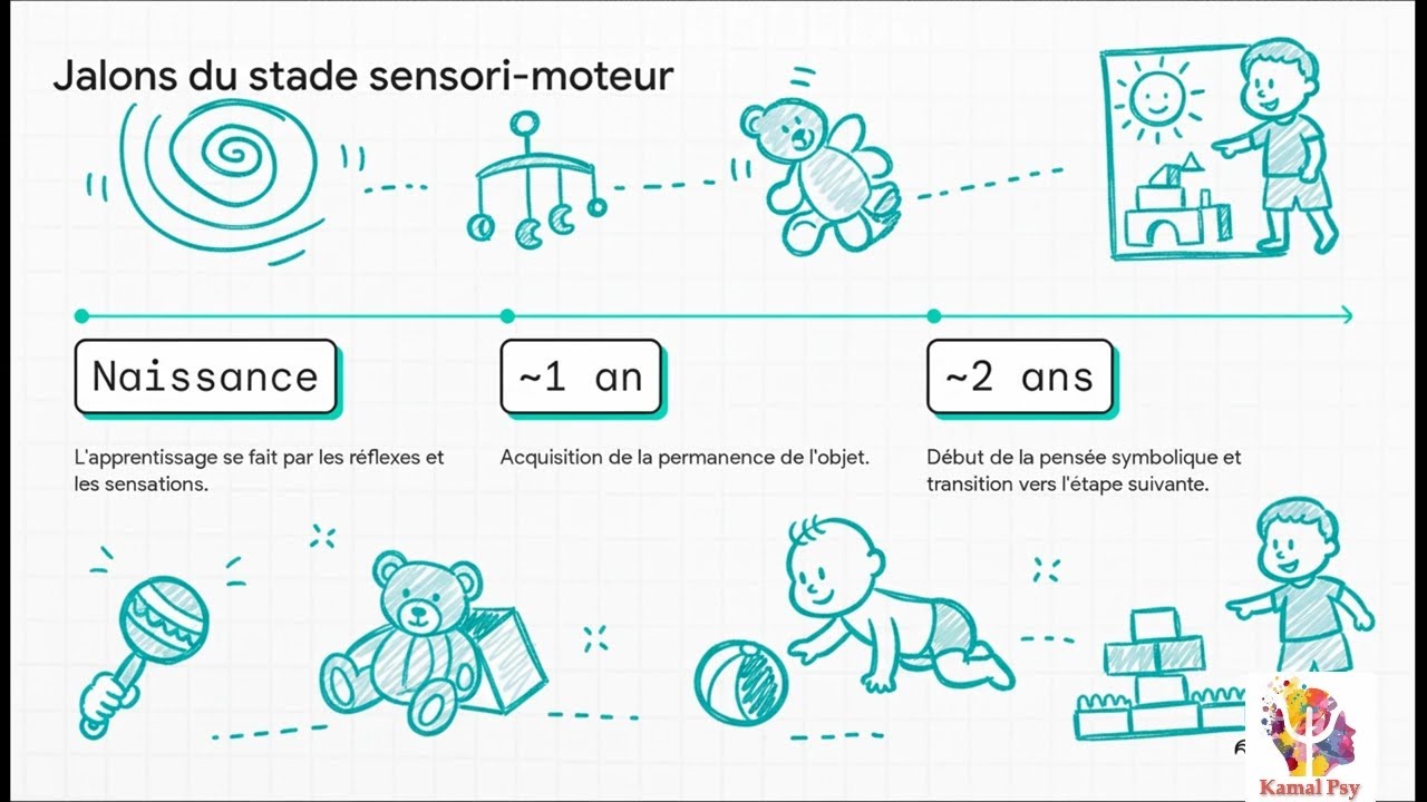 Le développement cognitif de l’enfant selon Jean Piaget - YouTube