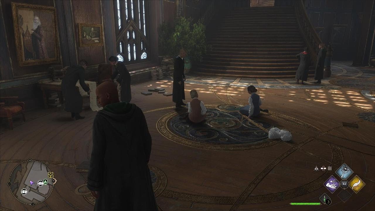 Hogwarts Legacy how to open the astronomy wing puzzle door YouTube