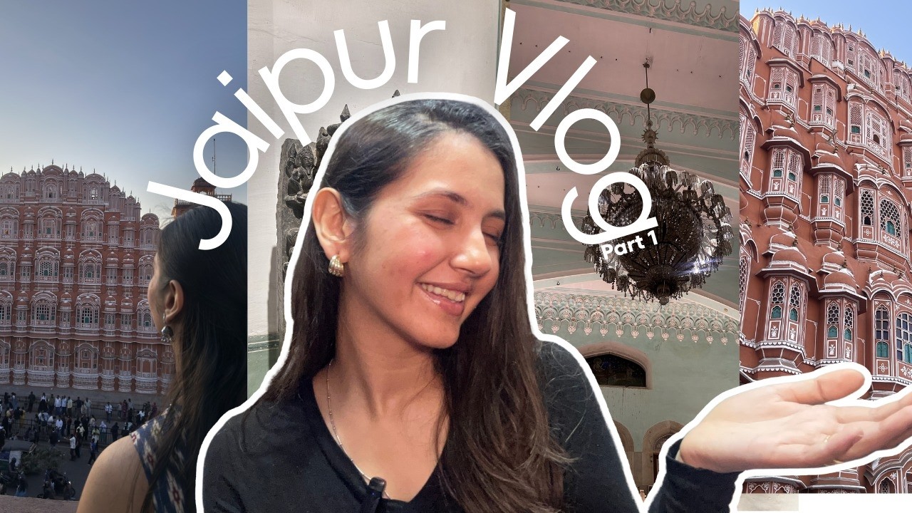 1ST TRIP OF THE YEAR| JAIPUR TRAVEL VLOG| PART 1| LABDHI PASAD