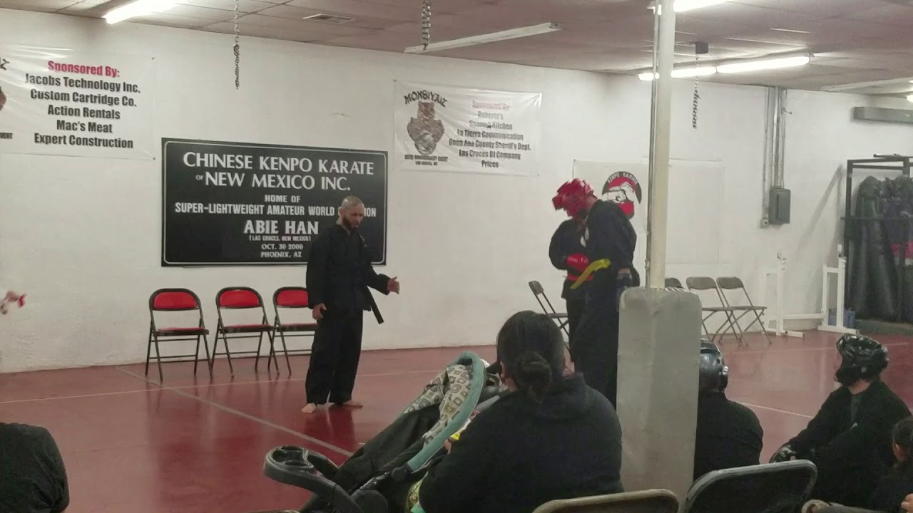 Chinese kenpo karate tournament YouTube