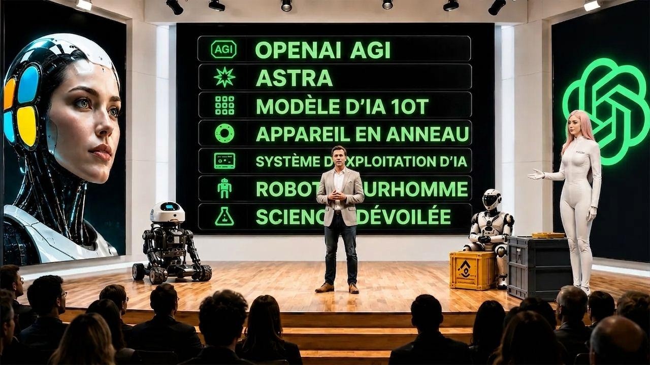 L’IA s’emballe : AGI en 2026, OpenAI Astra, Superman, Donut, premier OS IA, 10 000 milliards…
